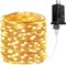 66ft 200 LED Fairy String Lights – Warm White, Plug-In, Waterproof, 8 Modes, Timer & Memory Function, Indoor & Outdoor Christmas Lights for Bedroom, Garden, Party, Wedding, Holiday Decor (Warm White)